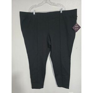Ava & Viv Women's Classic Black Skinny Pants
